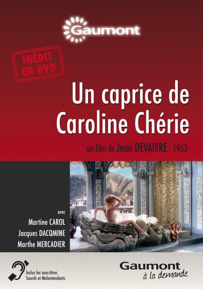 Un caprice de Caroline Chérie (1953) Collection Gaumont à la demande, n/b