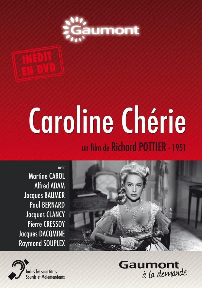 Caroline chérie (1951) Collection Gaumont à la demande, n/b