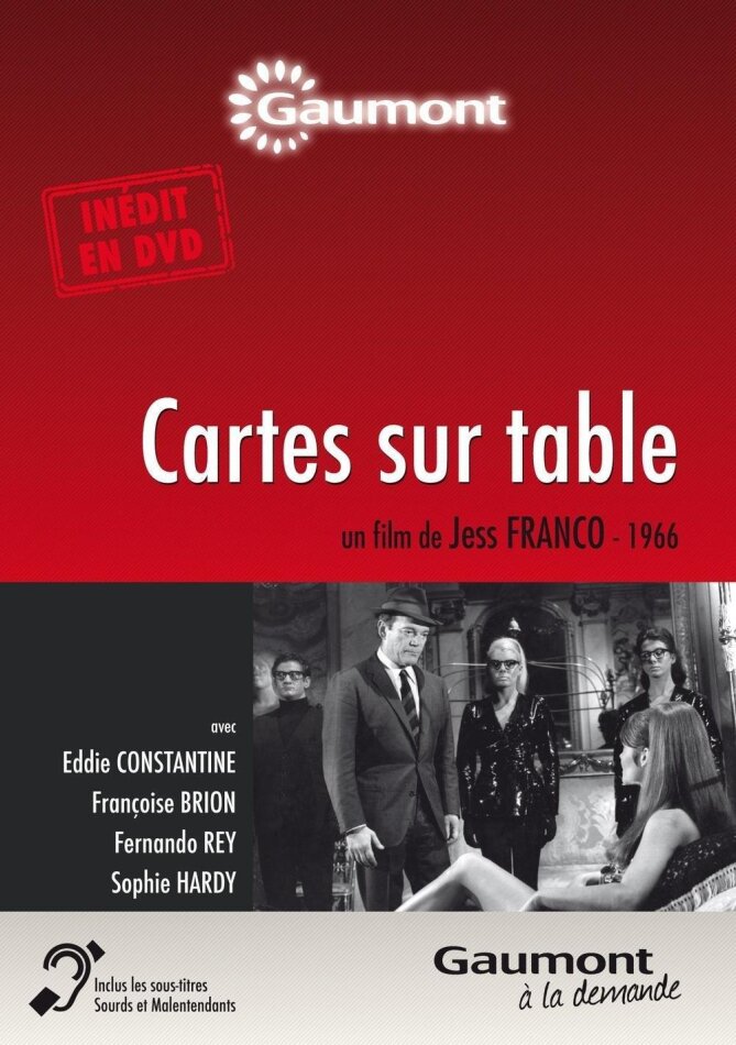Cartes sur table (1966) Collection Gaumont à la demande, n/b