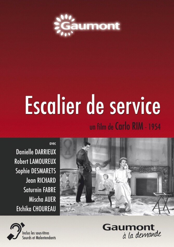 Escalier de service (1954) Collection Gaumont à la demande, s/w