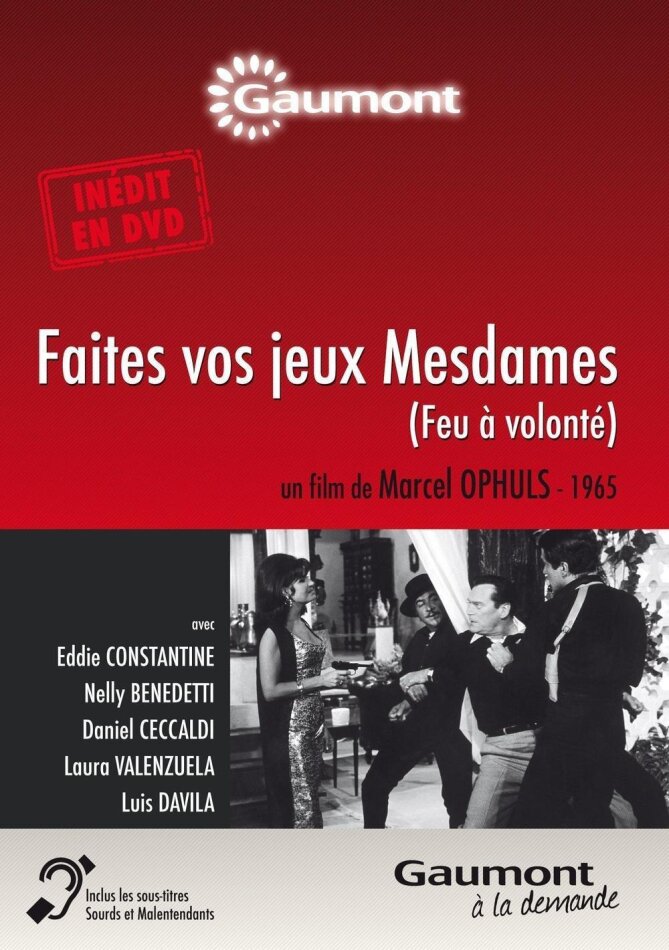 Faites vos jeux Mesdames (1965) Collection Gaumont à la demande, s/w