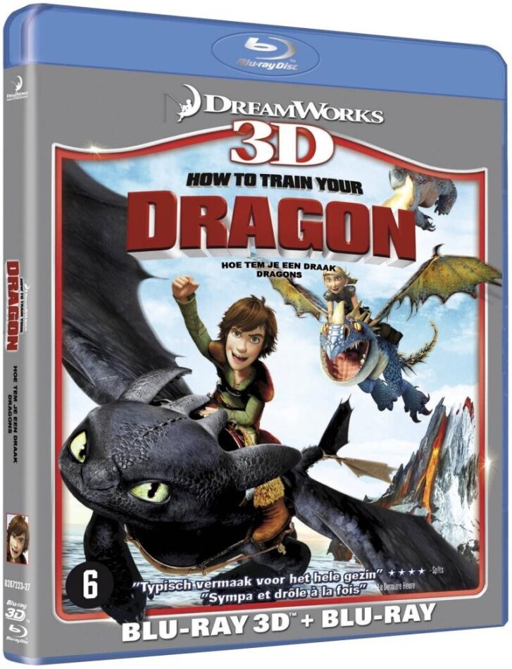 Dragons (2010) Blu-ray 3D + Blu-ray