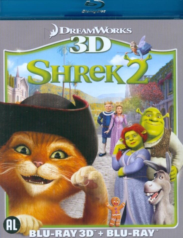 Shrek 2 (2004) Blu-ray 3D + Blu-ray