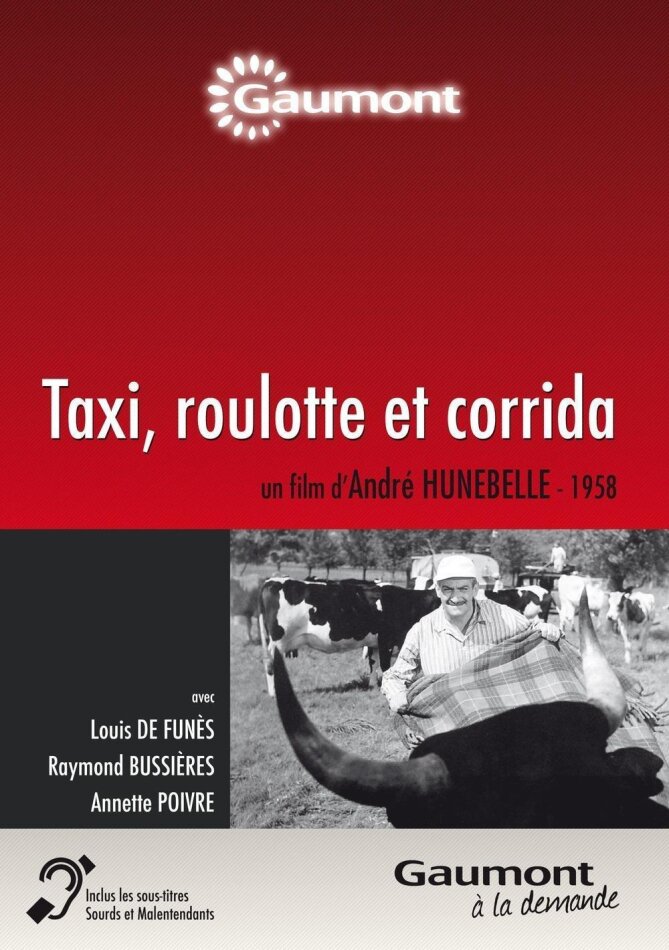 Taxi, roulotte et corrida (1958) Collection Gaumont à la demande, s/w