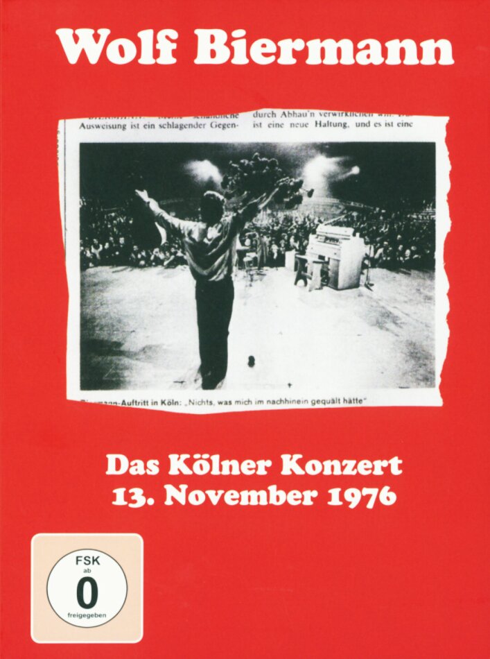 Biermann Wolf - Das Kölner Konzert 13. November 1976 2 DVDs