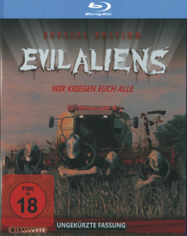 Evil Aliens - Ungekürzte Fassung Blu-ray + DVD