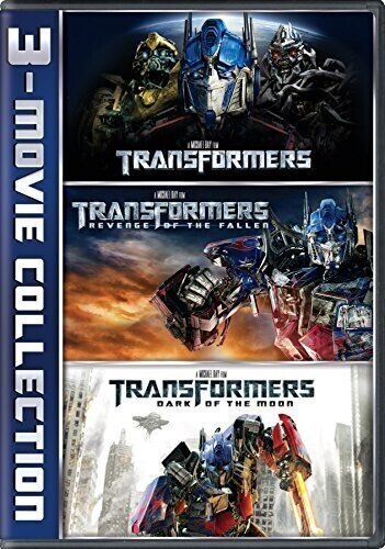 Transformers / Transformers: Revenge of the Fallen / Transformers: Dark of the Moon - 3-Movie Collection 3 DVDs