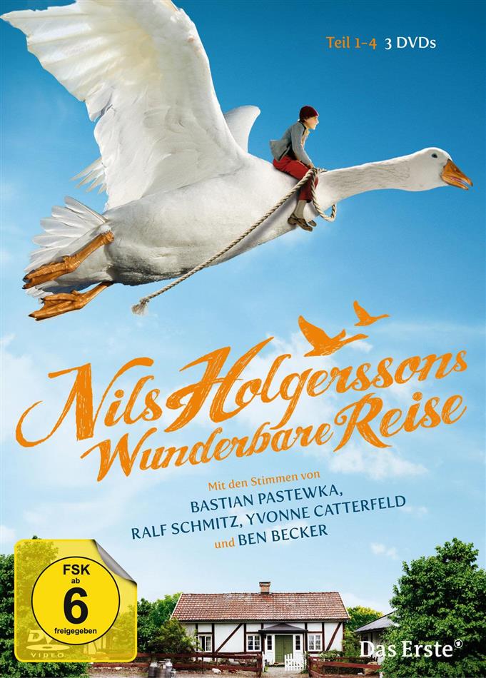 Nils Holgersson wunderbare Reise 3 DVDs