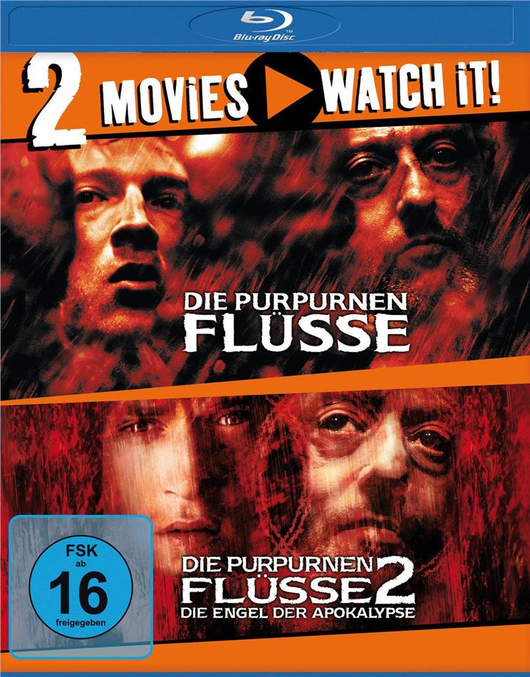 Die Purpurnen Flüsse / Die Purpurnen Flüsse 2 - Die Engel der Apokalypse 2 Blu-rays