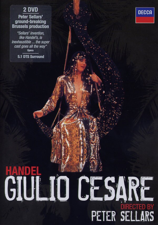 Sächsische Staatskapelle Dresden, Craig Smith & Jeffrey Gall - Händel - Giulio Cesare in Egitto Decca, 2 DVDs