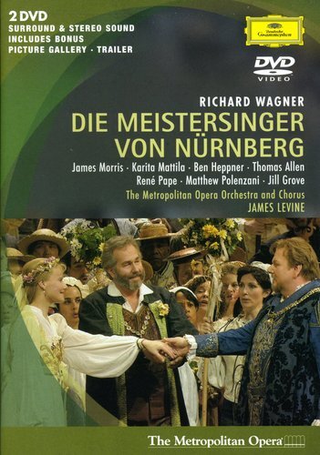 Metropolitan Opera Orchestra, James Levine & James Morris - Wagner - Die Meistersinger von Nürnberg Deutsche Grammophon, 2 DVDs