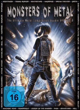 Various Artists - Monsters Of Metal Vol. 8 (Blu-ray + 2 DVD)