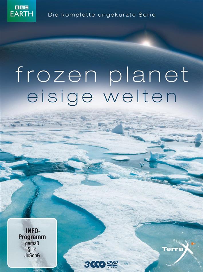 Frozen Planet - Eisige Welten BBC Earth, 3 DVDs