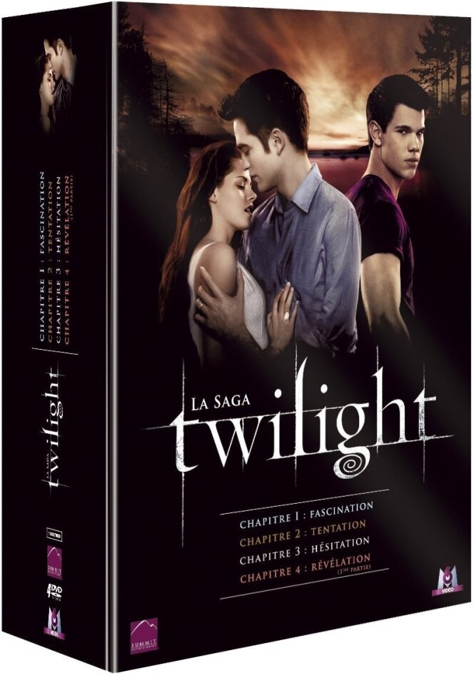 Twilight 1-4 4 DVD