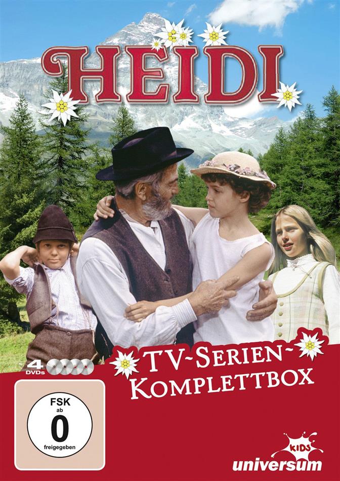 Heidi - (TV-Realserie Komplettbox) (1978) 4 DVDs
