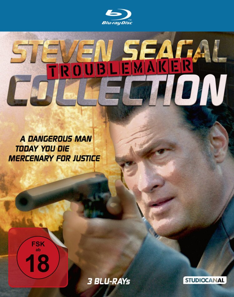 Steven Seagal - Troublemaker Collection 3 Blu-ray