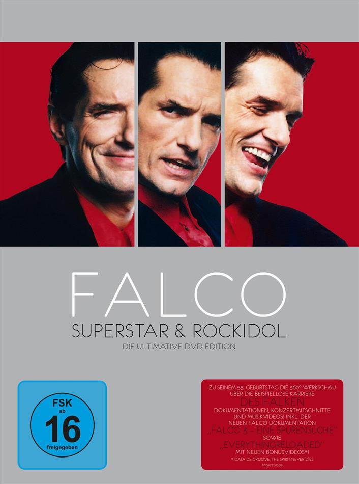 Falco - Superstar & Rockidol 6 DVDs