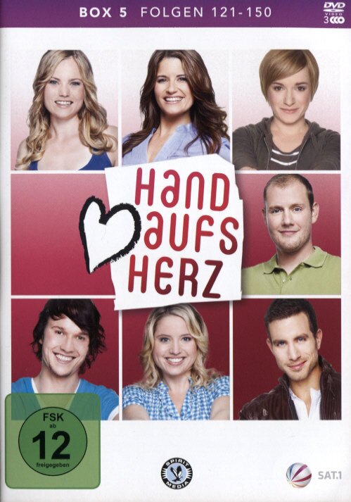 Hand aufs Herz - Box 5 - Folgen 121 - 150 3 DVDs