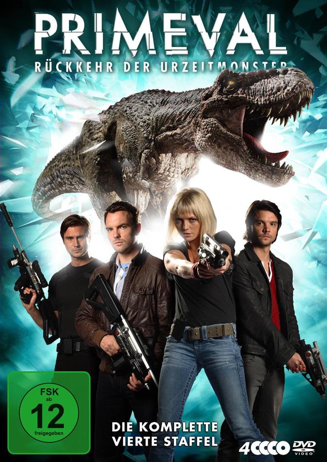 Primeval - Rückkehr der Urzeitmonster - Staffel 4 4 DVDs