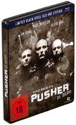 Pusher Trilogie Limited Black Steel Edition, Steelbook, 3 Blu-rays