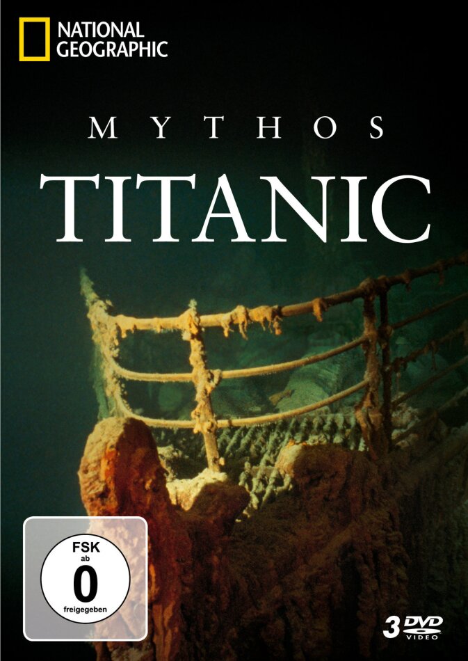 National Geographic - Mythos Titanic 3 DVDs