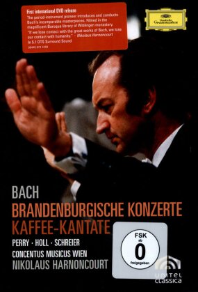 Concentus Musicus Wien, Nikolaus Harnoncourt & Peter Schreier - Bach - Brandenburgische Konzerte (Deutsche Grammophon, Unitel Classica, 2 DVDs)
