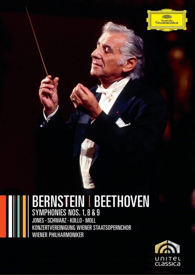 Wiener Philharmoniker, Leonard Bernstein (1918-1990) & Gwyneth Jones - Beethoven Cycle Part 1 Deutsche Grammophon, Unitel Classica