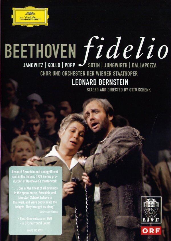 Wiener Staatsoper, Leonard Bernstein (1918-1990) & Gundula Janowitz - Beethoven - Fidelio Deutsche Grammophon