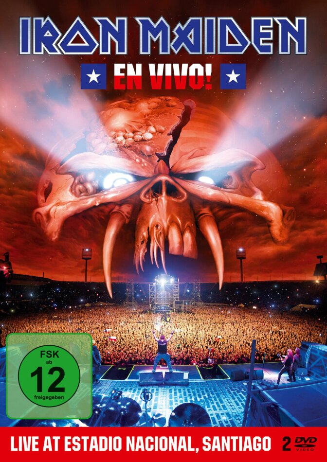 Iron Maiden - En Vivo! Live in Santiago 2 DVDs