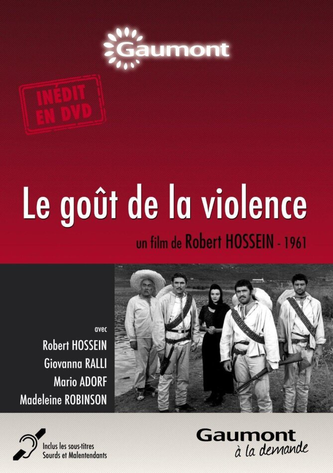 Le goût de la violence (1961) Collection Gaumont à la demande, n/b