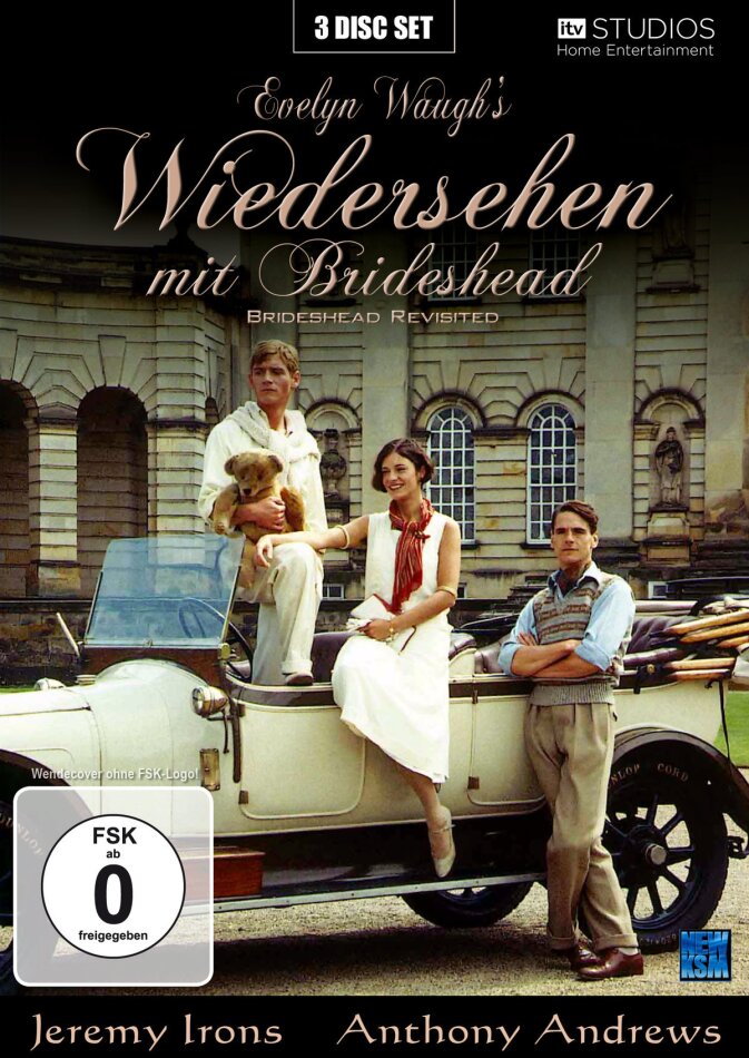 Wiedersehen mit Brideshead 3 DVDs