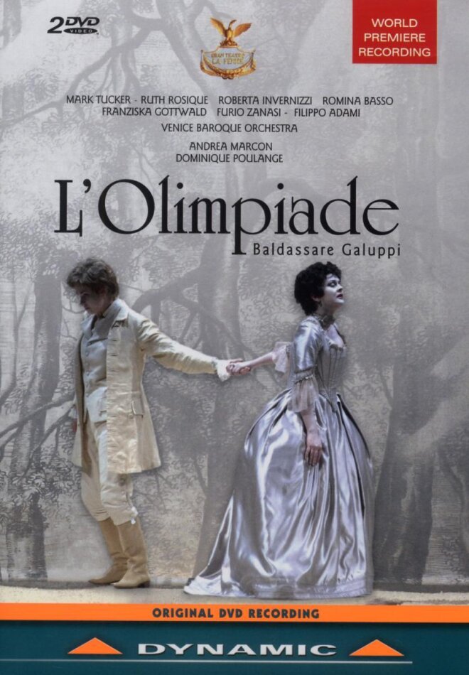 Venice Baroque Orchestra, Andrea Marcon & Mark Tucker - Galuppi - L’Olimpiade Dynamic, 2 DVDs