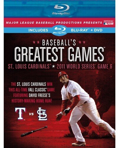 MLB: Baseball's Greatest Games - 2011 World Series Game 6 Blu-ray + DVD