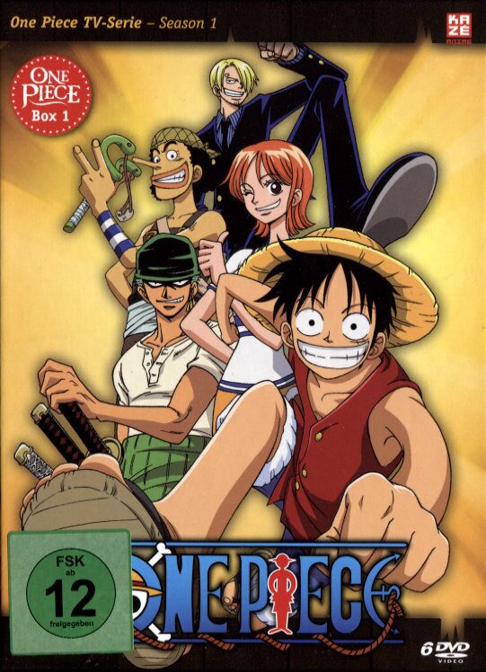 One Piece - TV Serie - Box 1 6 DVDs