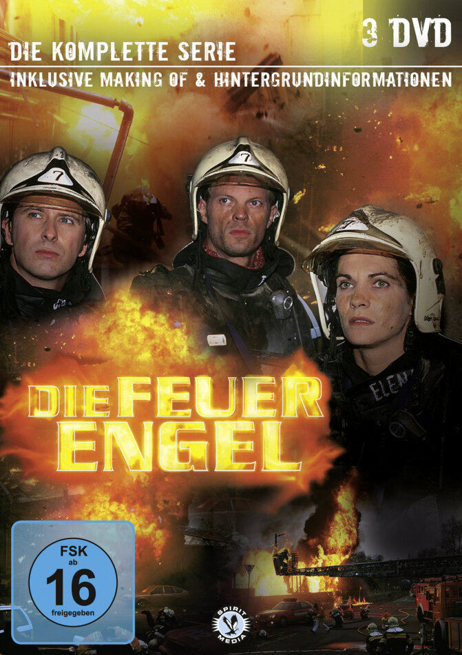 Die Feuerengel - Die komplette Serie Neuauflage, 3 DVDs