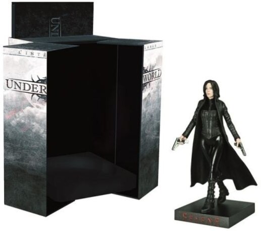 Underworld 1-4 - L'intégrale + Figurine, Édition Limitée, 4 Blu-ray + 4 DVD