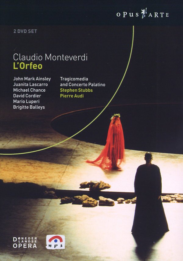 Tragicomedia And Concerto Palatino, Stephen Stubbs & John Mark Ainsley - Monteverdi - L'Orfeo 2 DVDs
