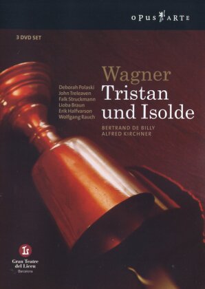 Orchestra of the Gran Teatre del Liceu, Bertrand de Billy & John Treleaven - Wagner - Tristan und Isolde (Opus Arte, 3 DVDs)