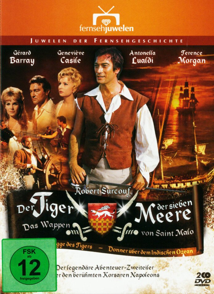 Der Tiger der sieben Meere - Das Wappen von Saint Malo 2 DVDs