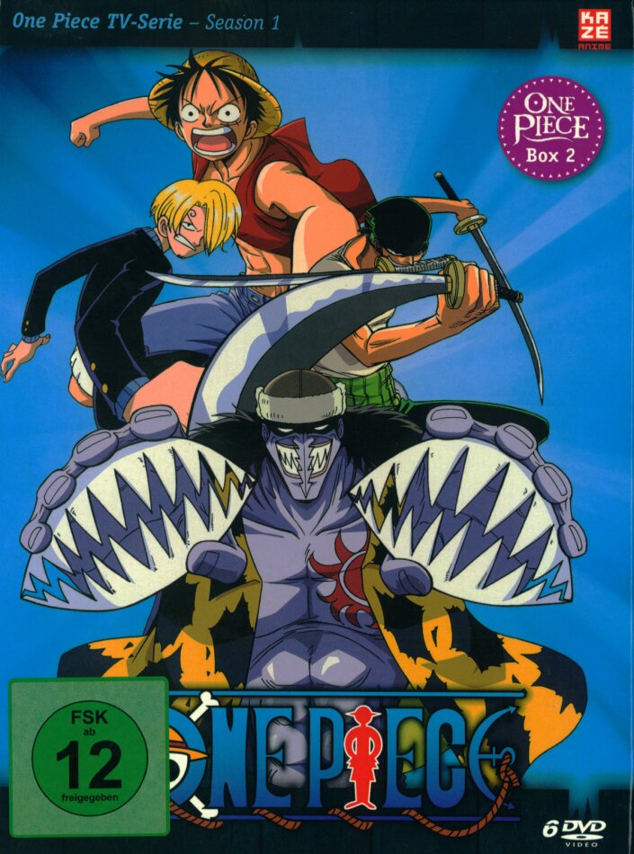 One Piece - TV Serie - Box 2 6 DVDs