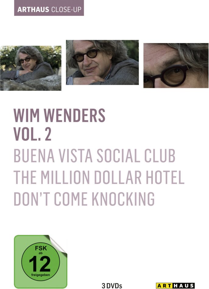 Wim Wenders - Arthaus Close-Up Vol. 2 3 DVDs