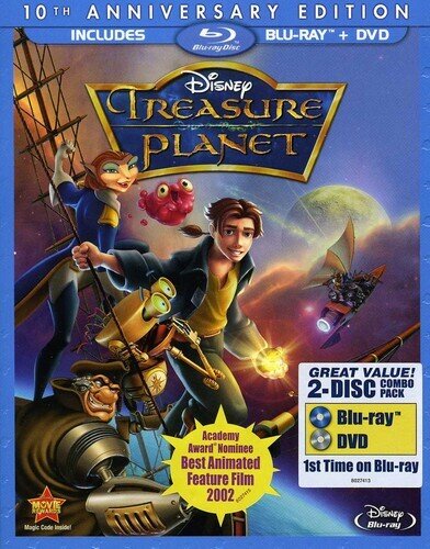 Treasure Planet (2002) 10th Anniversary Edition, Blu-ray + DVD