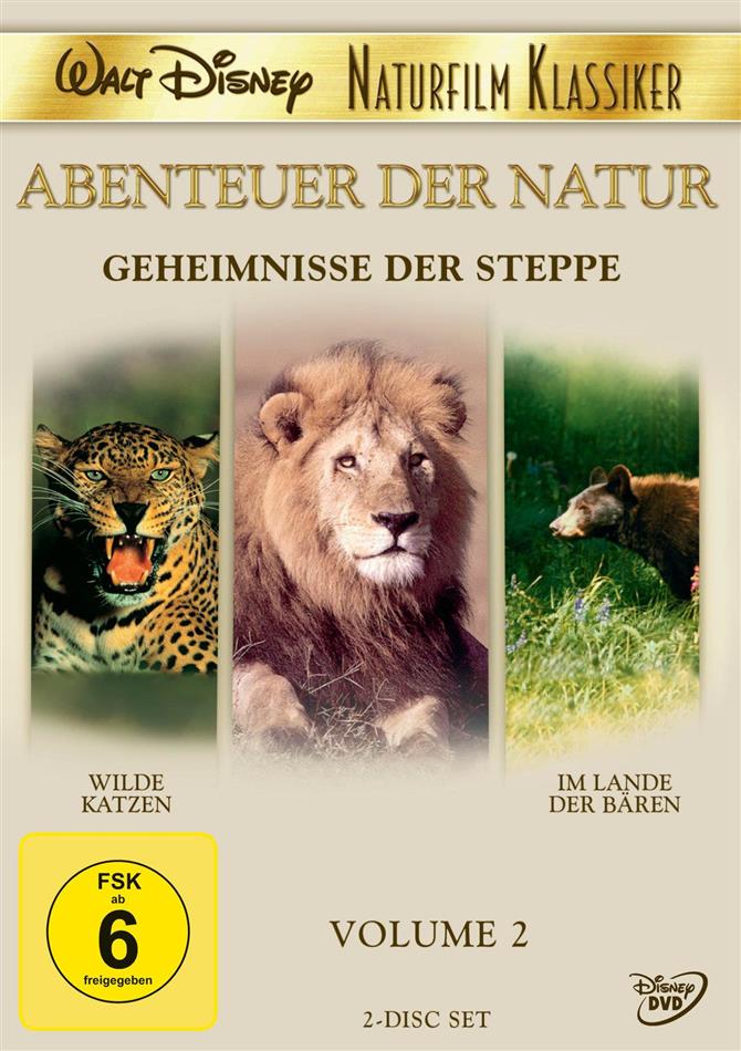 Geheimnisse der Steppe - Walt Disney Naturfilm Klassiker - Vol. 2 2 DVDs