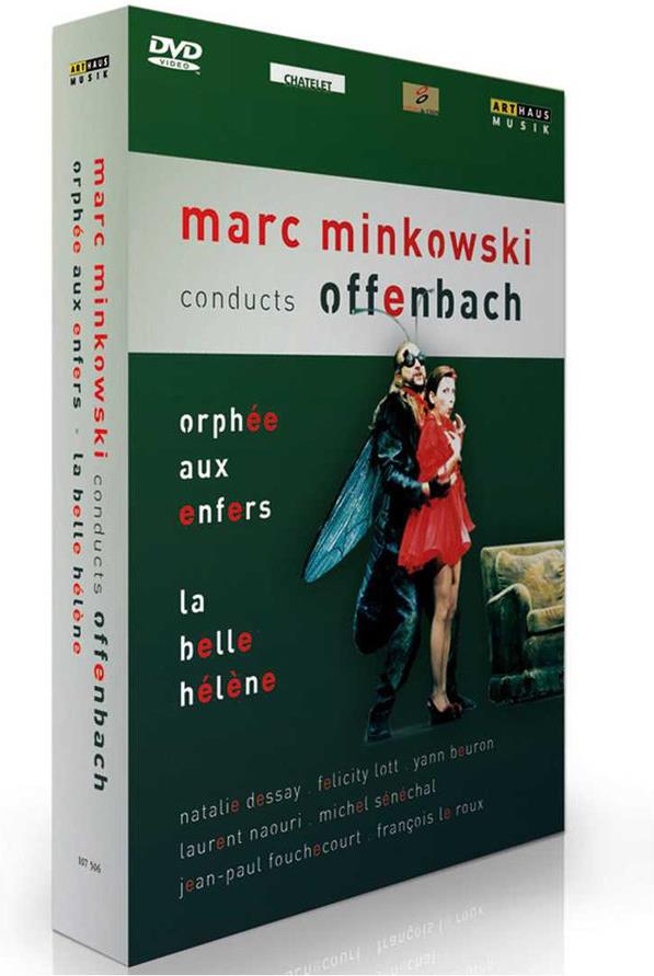 Lyon National Opera Orchestra, Marc Minkowski, Natalie Dessay & Felicity Lott - Offenbach - Orphée aux Enfers / La Belle Hélène Arthaus Musik, 2 DVDs
