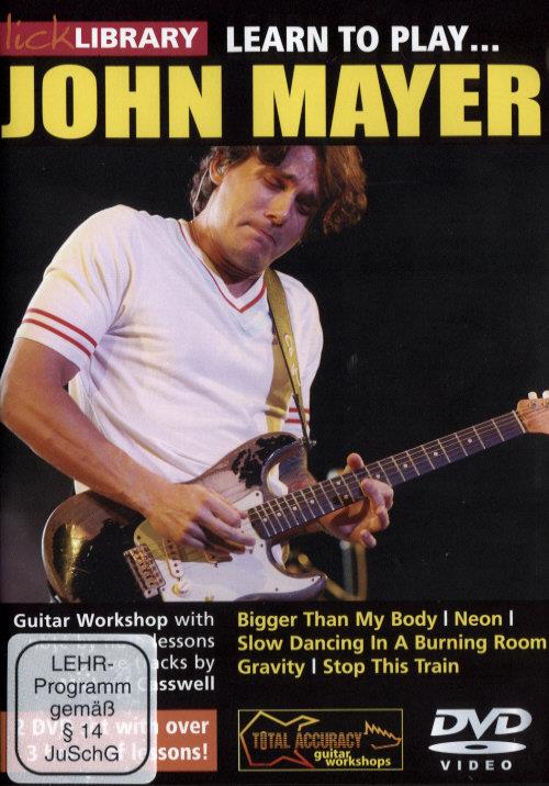 Learn to play John Mayer 2 DVDs