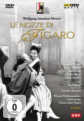 Wiener Philharmoniker, Karl B&ouml;hm & Ingvar Wixell - Mozart - Le nozze di Figaro (Salzburger Festspiele, Arthaus Musik, 2 DVDs)