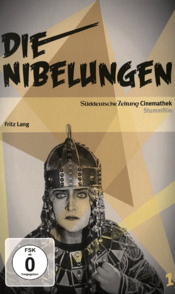 Die Nibelungen - SZ-Cinemathek Stummfilm Nr. 1 (1924) 2 DVDs