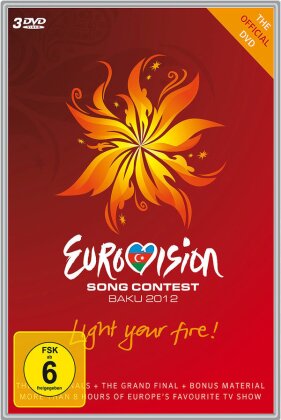 Various Artists - Eurovision Song Contest 2012 - Baku (3 DVD)