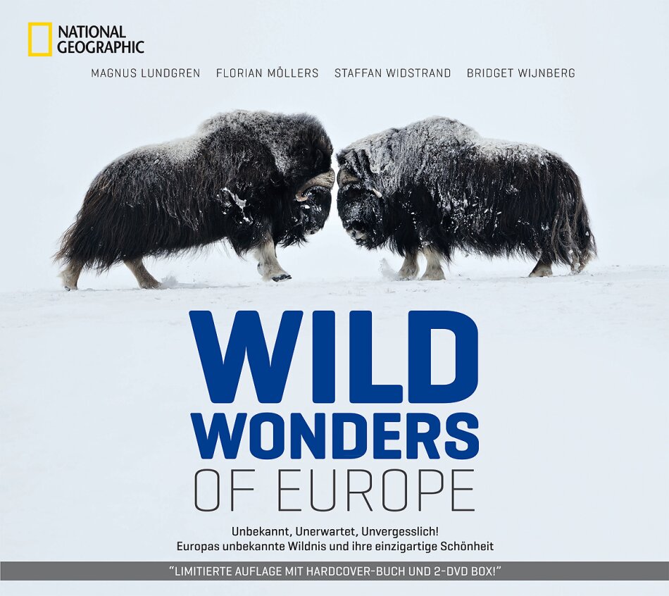 Wild Wonders of Europe Limited Edition, 2 DVDs + Buch