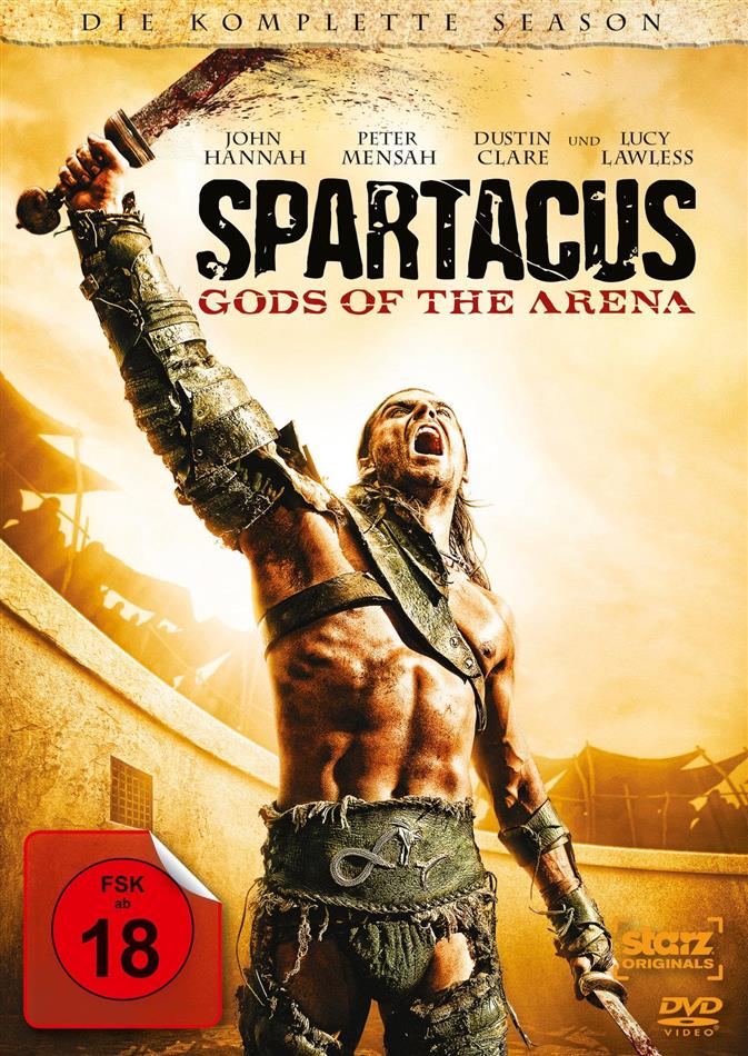 Spartacus: Gods of the Arena - Die komplette Season (2011) Uncut, 3 DVDs